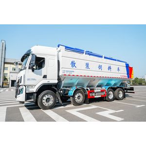 Customized New 12cbm 20cbm 30cbm 40cbm 50cbm Bulk Feed Tank Truck