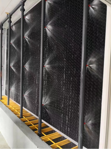 Evaporative Cooling Wet Curtain System for Livestock Houses | Farm Cooling Pad